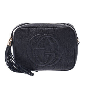 Gucci Soho Disco Bag Black Leather Shoulder